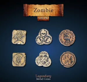 Zombie Coin Set