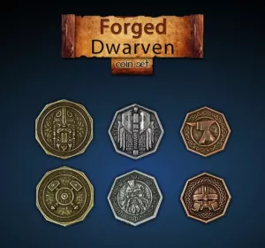 Forged Dwarven Coin Set