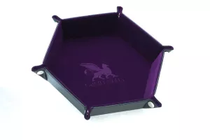 Dice Tray Hexagon Series: Purple