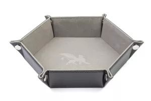 Dice Tray Hexagon Series: Gray