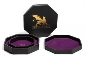 Dice Tray Octagon Series: Purple