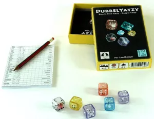 DUBBELYATZY / DICE-IN-DICE YATZY (Swe, Eng, Ger)