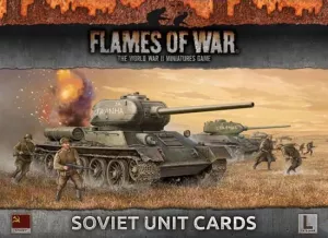 LATE WAR Soviet Unit Cards