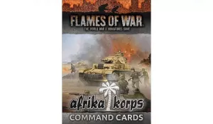 Afrika Korps Command Cards (34 cards)