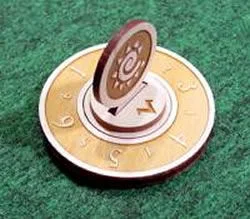 GF9 Turn Counter: 1-6 (2-Player Tracking)