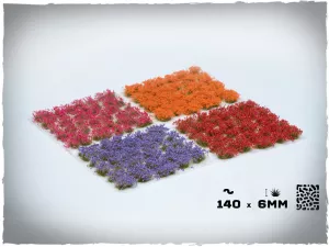 GamersGrass tuft - Garden Flowers Set