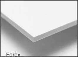 FOAMBOARD FOREX 3 mm ca 35x33 cm