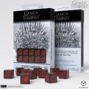 Game of Thrones: Targaryen 10xD6 dice set