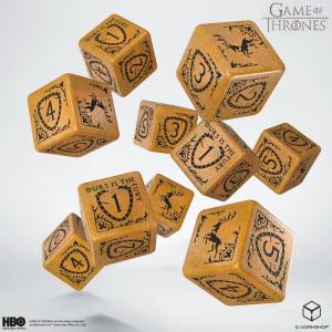 Game of Thrones: Baratheon 10xD6 dice set