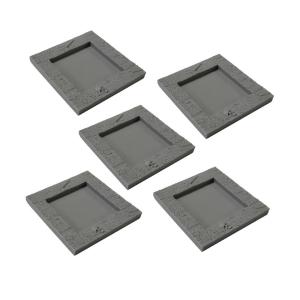 Kings of War 4.0: Heavy Infantry Hero Base Converters (25 to 40mm) (Rel 2025-11)