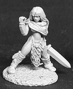 Lorna the Huntress, Female Barbarian