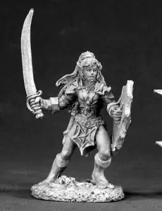 Dirinsel, Female Dark Elf Warrior