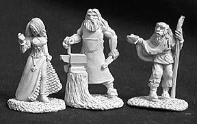 Townsfolk II (Beggar, Strumpet, Blacksmith)