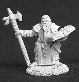 Grimm Grayrune, Dwarven Cleric