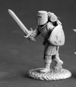 Sir Justin, Templar adventurer