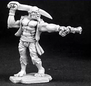 Gagnar Sragslayer, Half Orc Buccanee