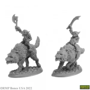 GOBLIN WOLFRIDERS (2)