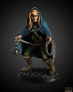 BONES BLACK: DASCHELLE, FEMALE ROGUE