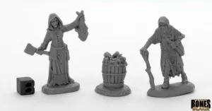 Dreadmere Townsfolk: Fishwife & Crone (2)