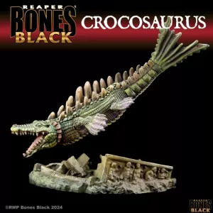 CROCOSAURUS Bones Black Deluxe Boxed Set