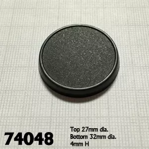 32mm Round Gaming Base (10)