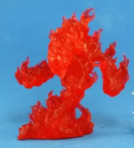 Large Fire Elemental (sculpted by Julie Guthrie)