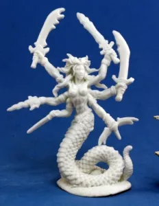 Vandorendra, Snake Demon (sculpted by Julie Guthrie)