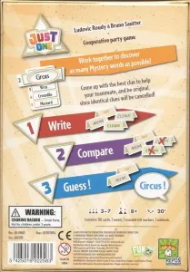 Just One (Spiel des Jahres 2019, Svenska regler)