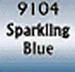 Master Paint Sparkling Blue Metallic 1/2 Oz