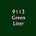 Master Paint Green Liner 1/2 Oz