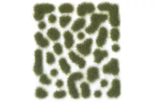 WILD TUFT - DRY GREEN 2MM