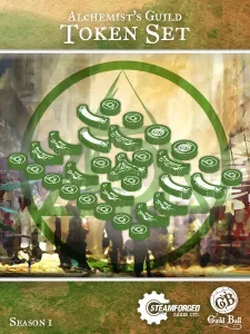Guild Ball Alchemist Token Set