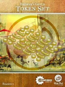 Guild Ball Brewer Token Set
