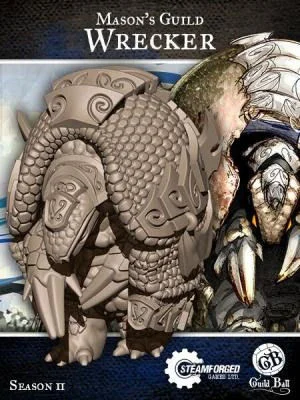 Guild Ball Engineer Wrecker Mascot