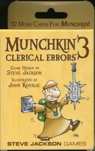 MUNCHKIN 3 - CLERICAL ERRORS (Expansion 112 kort)