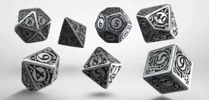 Metal Steampunk Dice Set (7)