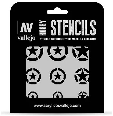 Vallejo Stencil USAF Markings