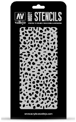 Vallejo Stencil Luftwaffe WWII Spots Camo
