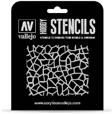 Vallejo Stencil Giraffe Camo WWII