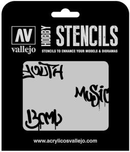 Vallejo Stencil Street Art No. 1