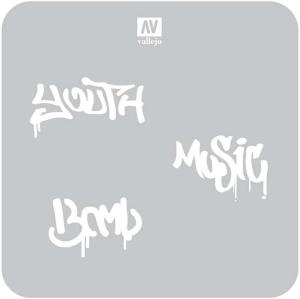 Vallejo Stencil Street Art No. 1