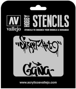 Vallejo Stencil Street Art No. 2