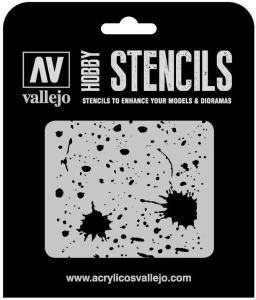Vallejo Stencil Splash & Stains