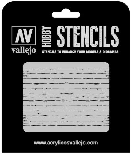 Vallejo Stencil Wood Texture No. 1