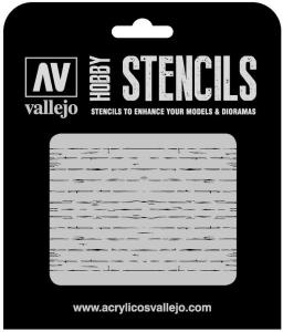 Vallejo Stencil Wood Texture No. 1