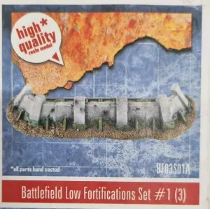 Battlefield Low Fortifications Set #2 (7)