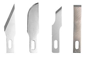 Vallejo Set of 5 assorted blades for Knife no. 1