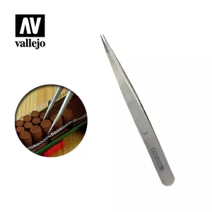 Vallejo Straight Fine Tweezers (120 mm)