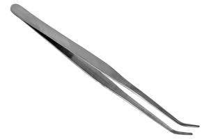 Vallejo Strong curved stainless steel tweezers (175mm)