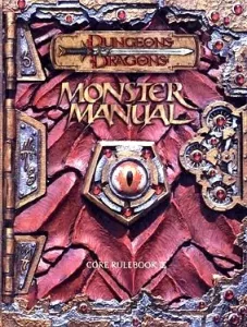 D&D MONSTER MANUAL (Hardcover) 2000